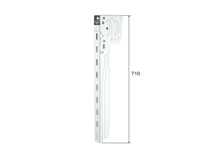 Soporte antiempotramiento(fijacion con clip) ac. inox. modelo nuevo 