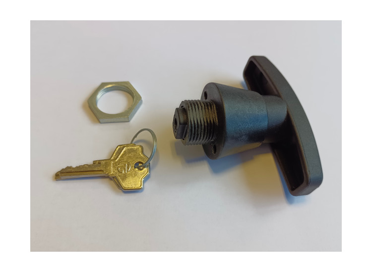 Cierre con llave para cajón tipo Rotocof