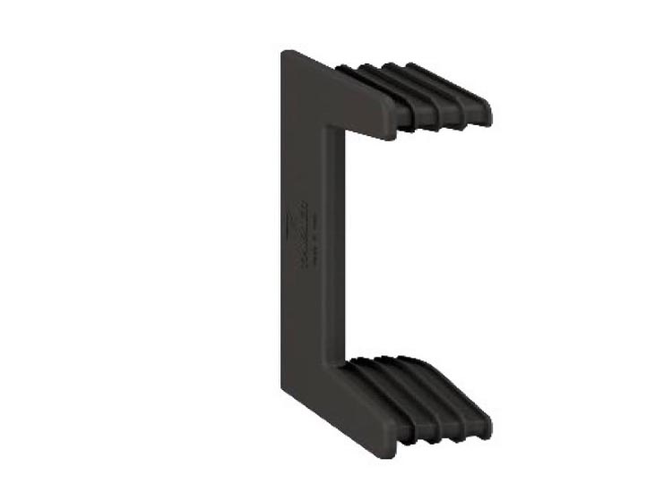 Tape de plástico de perfil de aluminio de parachoques trasero