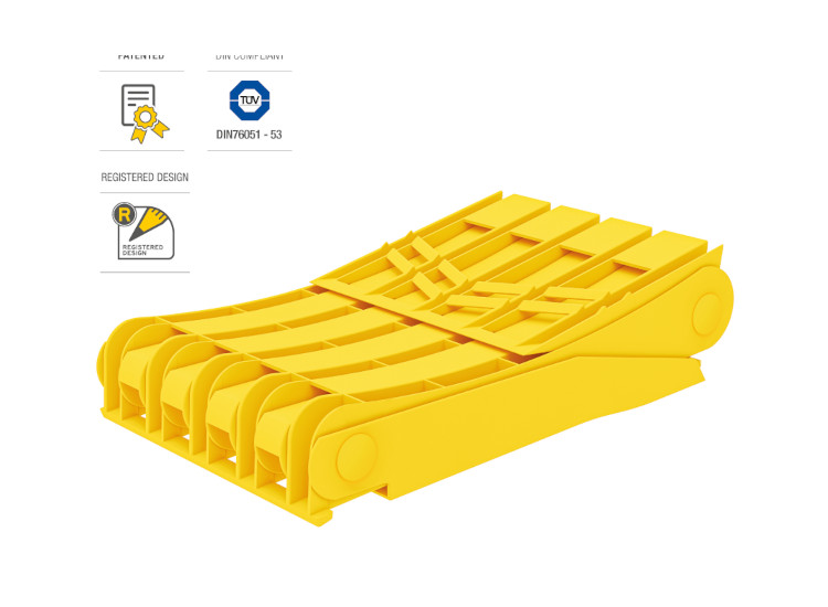 Calzo plastico plegable pequeño