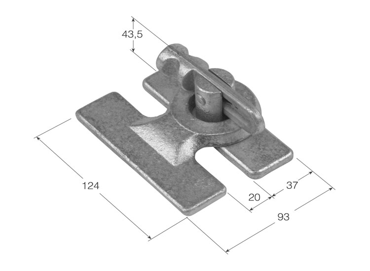 Cierre alemán grande