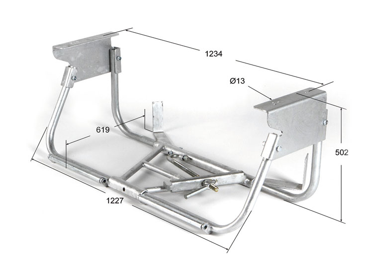 Soporte de rueda de repuesto