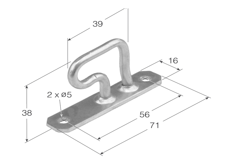 Gancho precinto Tir nariz
