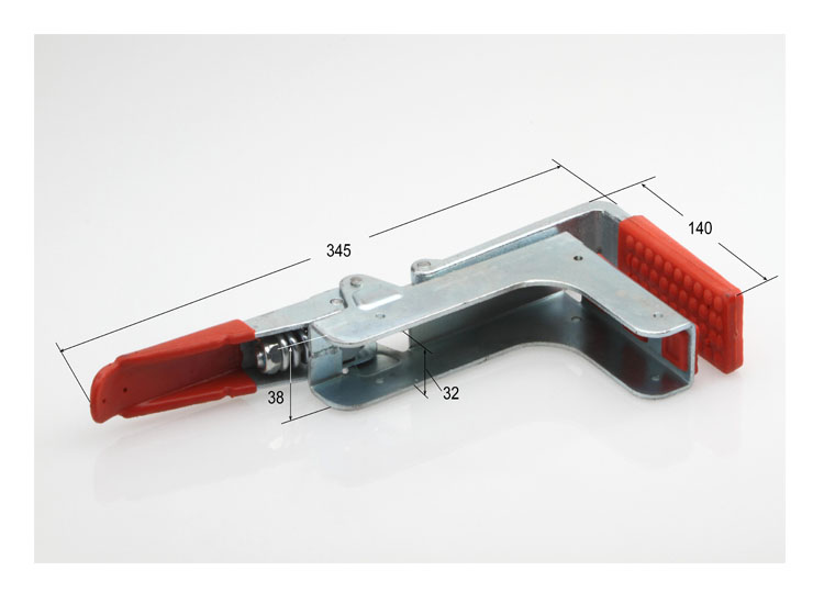 Mordaza del separador de cargas de chapa