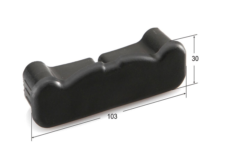 Tape de plastico de tabla anticiclista cara no plana