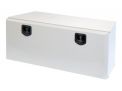 Cajón cocina metalico blanco de 1200 x 500 x 500 mm c/resortes de gas, bandeja extraible y aireador